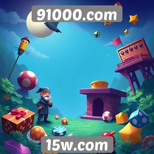 Análise da variedade de jogos no 91000.com